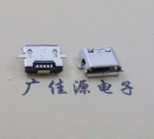 专供新款MICRO USB母座 B型口反向两脚SMT无柱