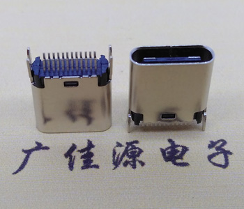 立式USB 3.1 Type C母座/母头,夹板1.0/0.8MM