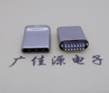 USB Type C拉伸7P公头/插头,夹0.7板外露8.0MM USB Type C拉伸7P公头/插头,夹0.7板外露8.0MM