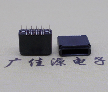 苹果立式8p双排插板,H=6.5充电连接器母头 苹果立式8p双排插板,H=6.5充电连接器母头