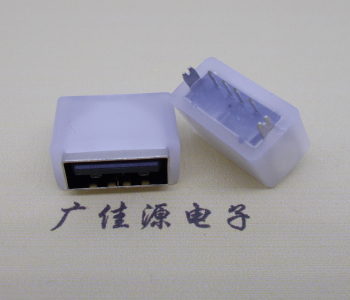 usb直立式10.5mm防水母座,180度鱼叉脚穿板焊接ipx67接口 usb直立式10.5mm防水母座,180度鱼叉脚穿板焊接ipx67接口