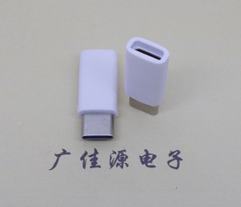 Micro 5pUSB 母座转Type-C24p公头L=26mm二合一双用接口