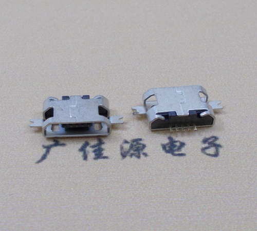 Micro USB两脚沉板0.8MM无卷边 Micro USB两脚沉板0.8MM无卷边