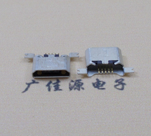 Micro USB沉板0.9MM端子SMT
