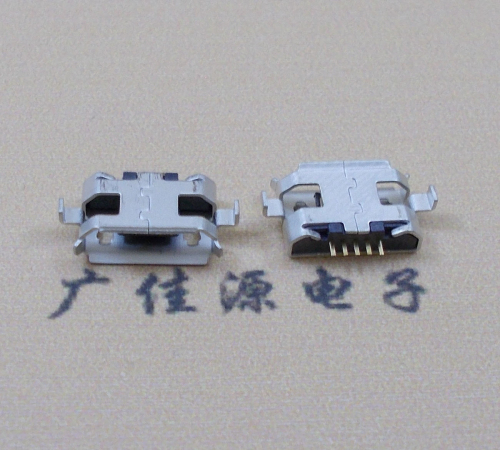 Micro USB两脚破板/插板