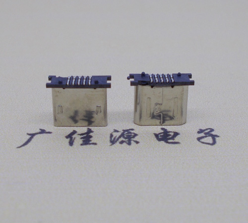 Micro USB公头180度贴片