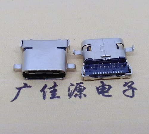 USB Type C沉板短体母座