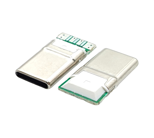 TYPE-C16P拉伸黑胶公头